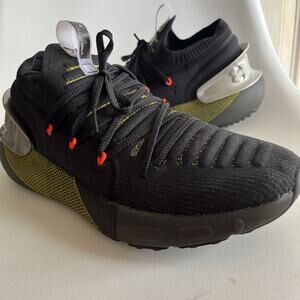 UNDER ARMOUR MENS TENNIS SHOE BLACK UA W HOVR PHANTOM